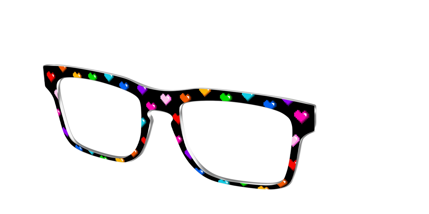 The 8-Bit Rainbow Hearts