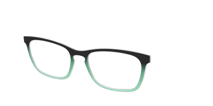 The Black to Spearmint Gradient