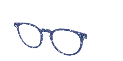 The Denim Heart Glitter Crystal