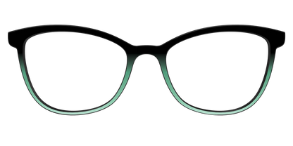 The Black to Spearmint Gradient