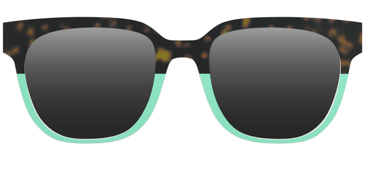 The Polarized Matcha Split Sun Top