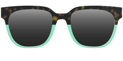 The Polarized Matcha Split Sun Top