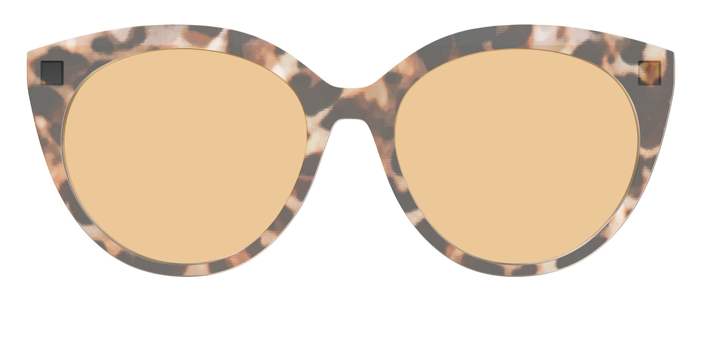 The Neutral Tort Crystal With Umber Brown Lens