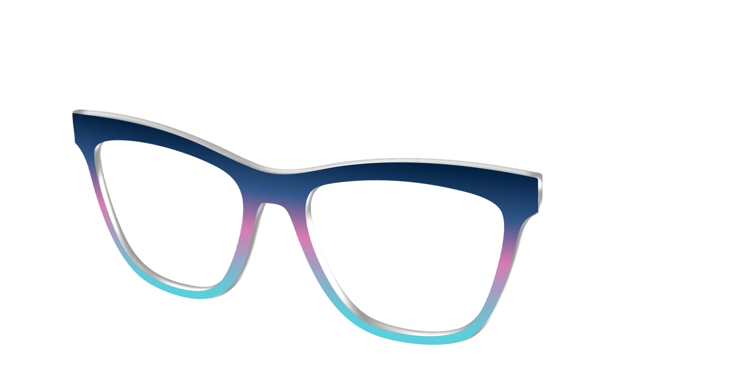 The Midnight to Aquamarine Gradient
