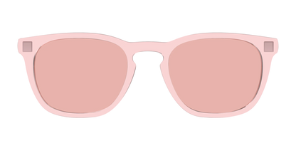 The Pink Crystal With Coral Pink Lens