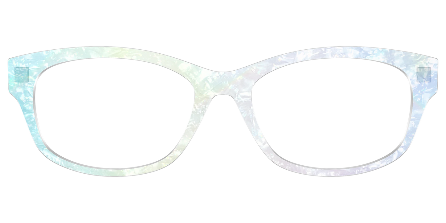 The Iridescent Pearl Marble Crystal