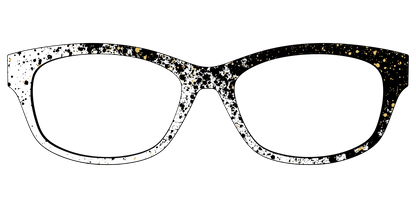 The Black & White Splatter