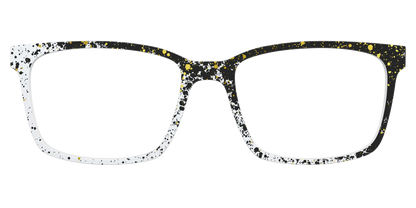 The Black & White Splatter