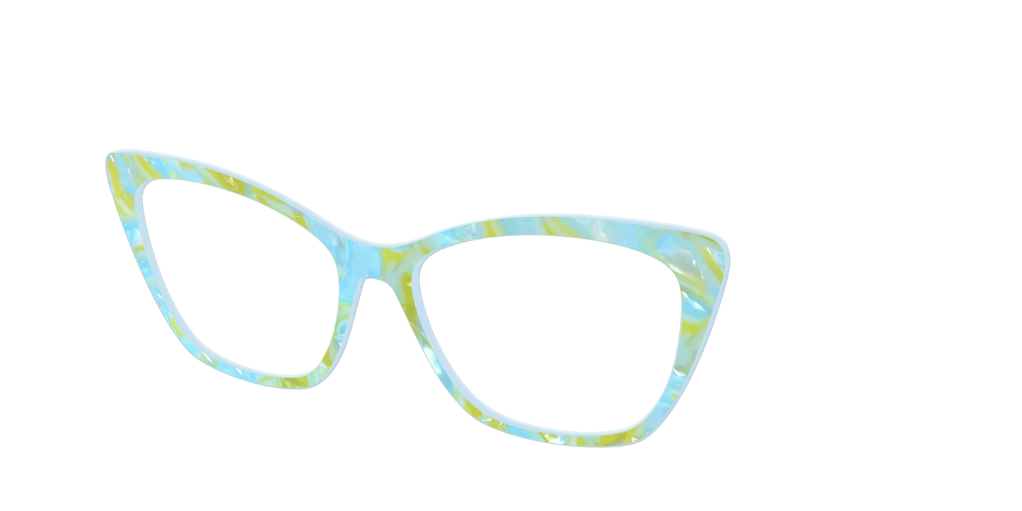 The Blue Lemonade Pearl Marble