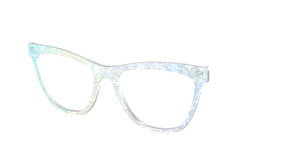 The Iridescent Pearl Marble Crystal