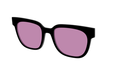 The Black with Pink Racquet Sport Lens