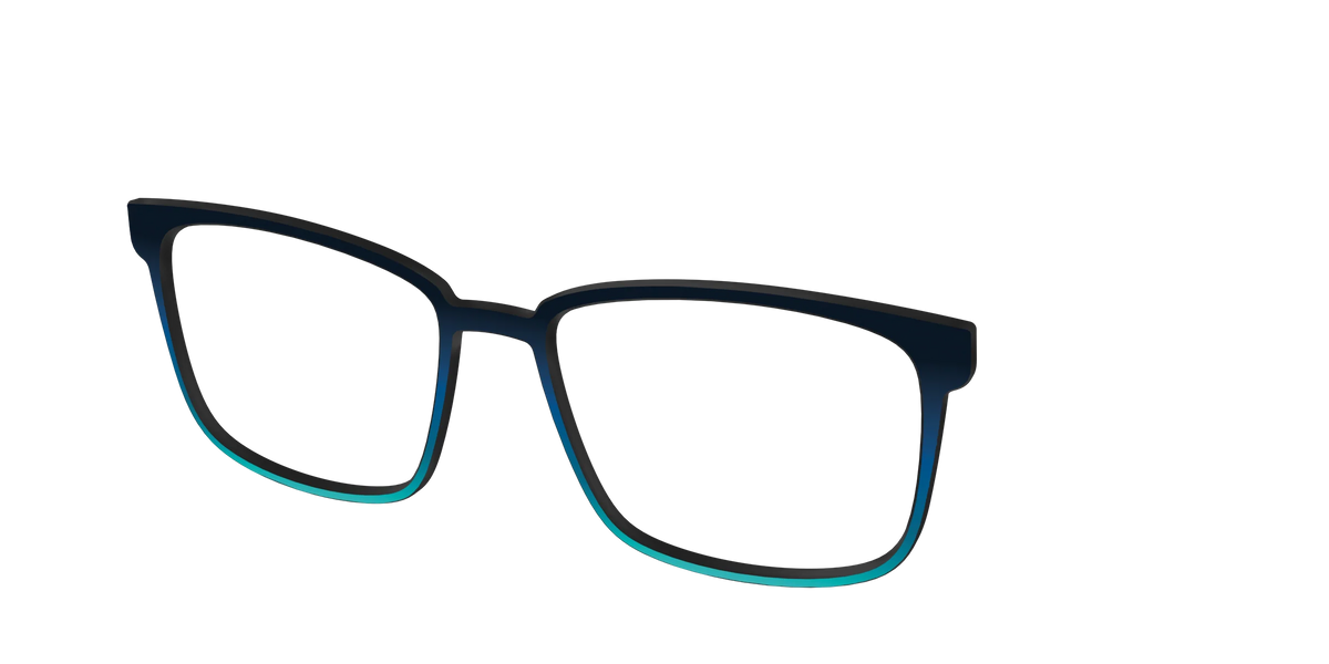 The Royal Blue to Seafoam Gradient