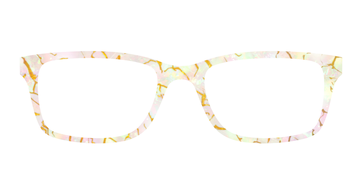 The Opalescent Pearl with Gold Streaks