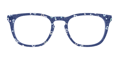 The Denim Heart Glitter Crystal