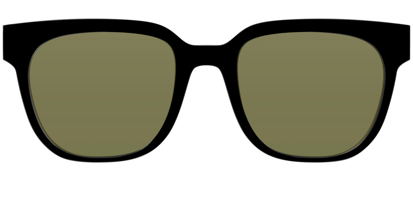 The Black with Green Racquet Sport Lens