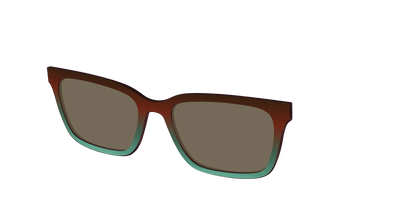 The Polarized Mahogany to Juniper Woodgrain Sun Top