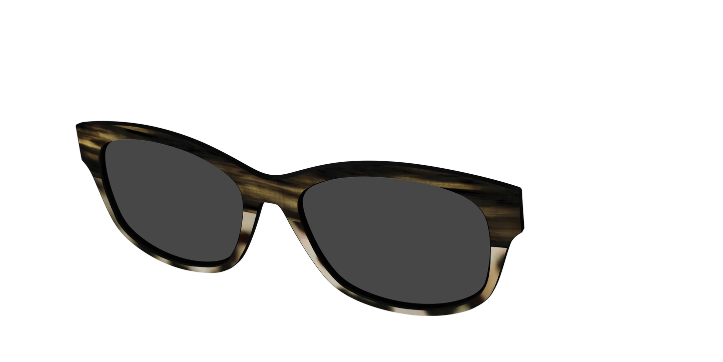 The Polarized Horn Tortoise Sun Top