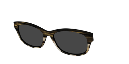 The Polarized Horn Tortoise Sun Top