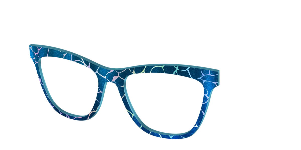 The Teal Shimmer Holographic Pool