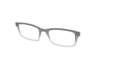 The Charcoal to Light Gray Gradient Crystal