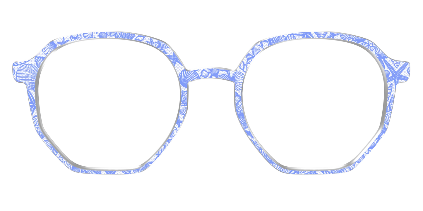 The Reef Blue Shell Lace