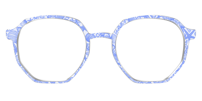 The Reef Blue Shell Lace