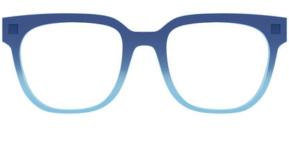 The Indigo to Sky Blue Gradient Crystal