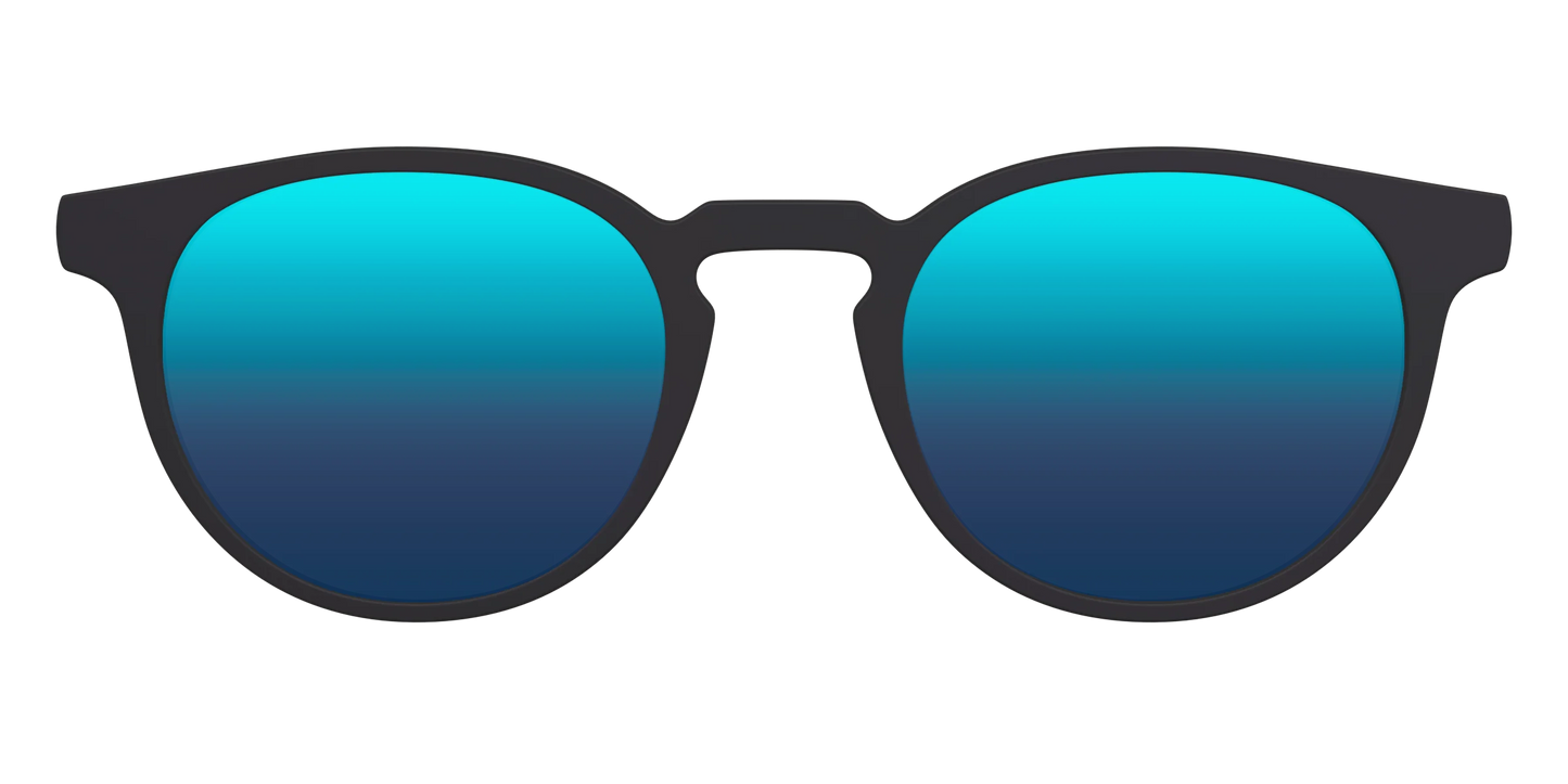 The Polarized Blue Reflective Sun Top