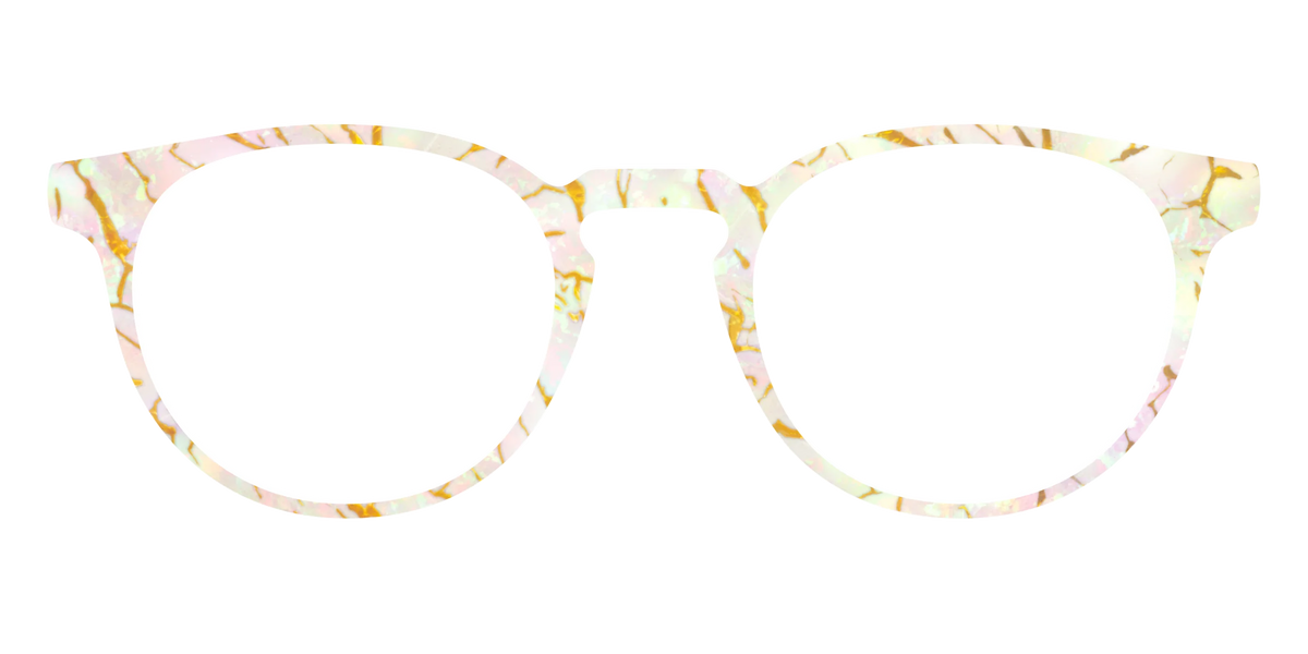 The Opalescent Pearl with Gold Streaks