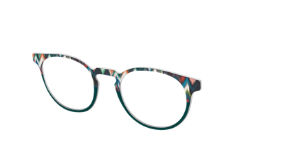 The Teal Ikat Split