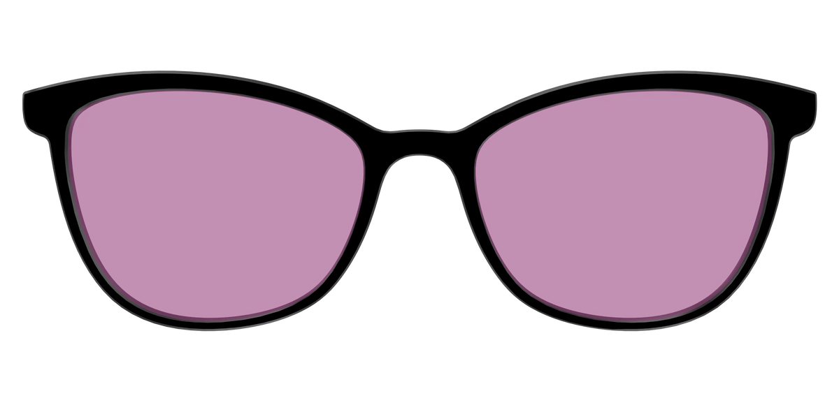 The Black with Pink Racquet Sport Lens