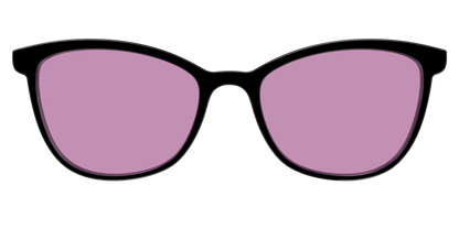 The Black with Pink Racquet Sport Lens