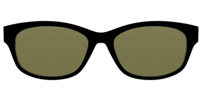 The Black with Green Racquet Sport Lens
