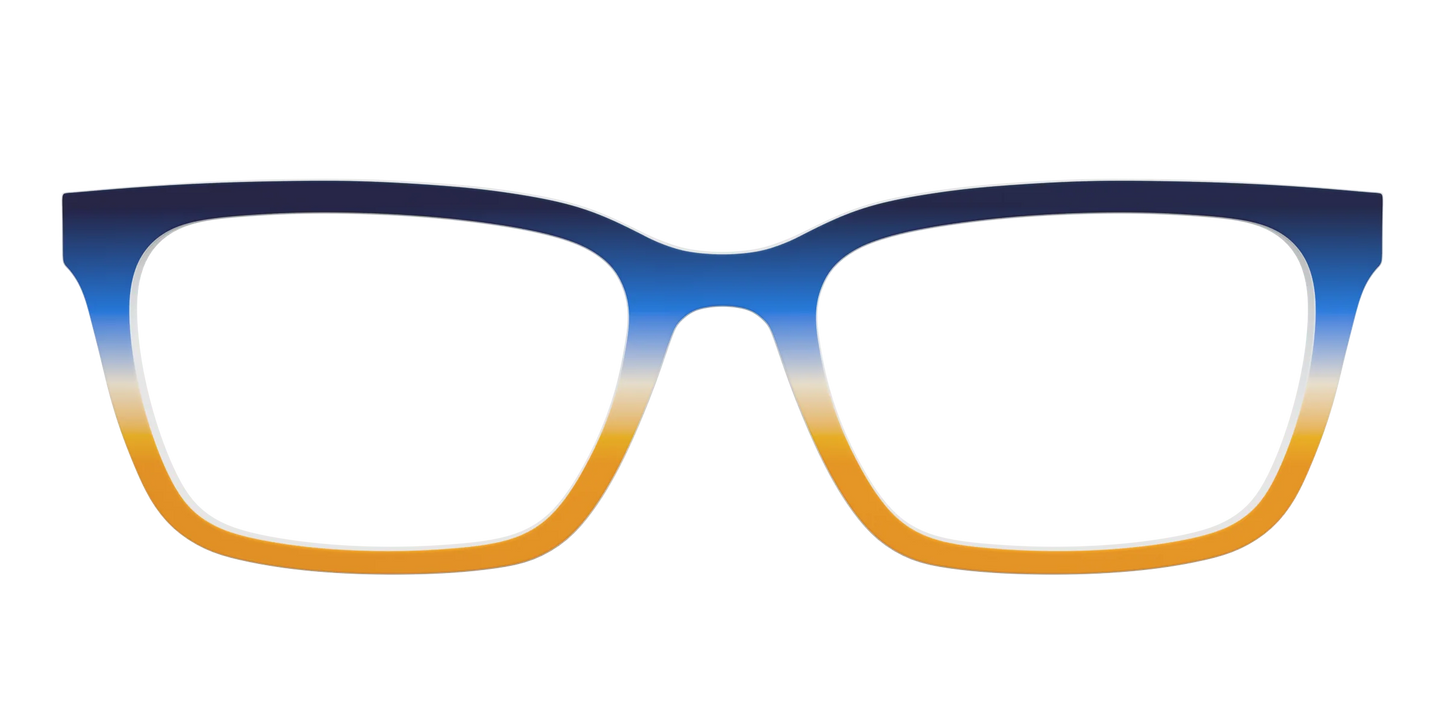 The Royal Blue to Gold Gradient