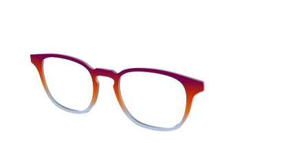 The Raspberry to Periwinkle Gradient