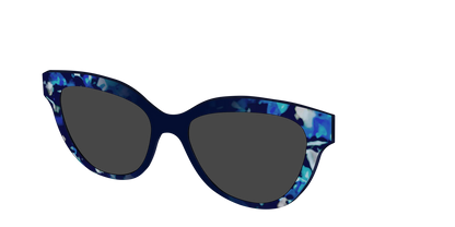 The Polarized Indigo Tortoise Sun Top
