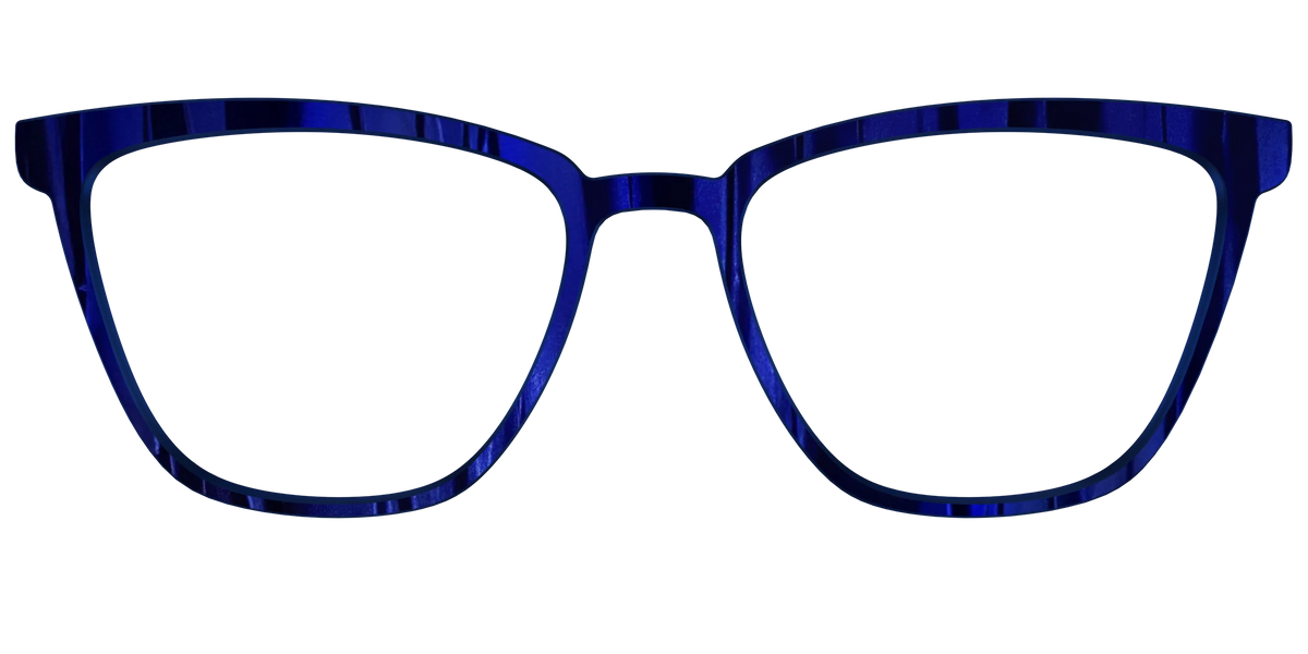 The Indigo Moire Stripes