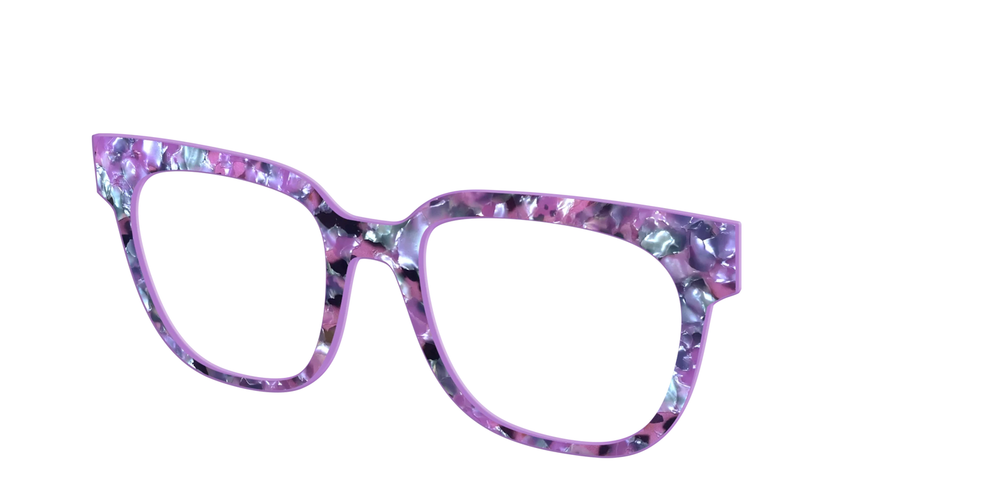 The Sunset Hibiscus Pearl Tortoise