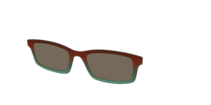 The Polarized Mahogany to Juniper Woodgrain Sun Top