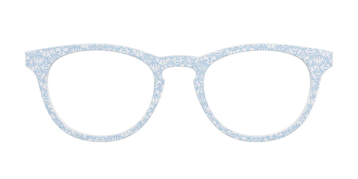 The Something Blue Scallop Lace