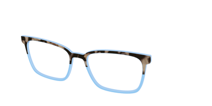 The Denim Tortoise Crystal Split