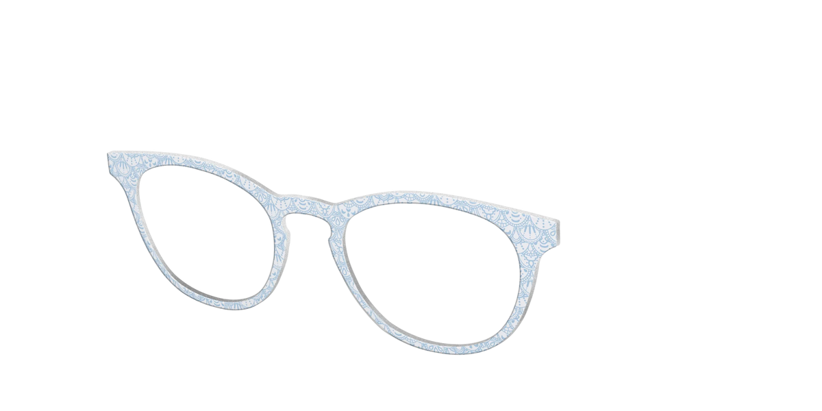 The Something Blue Scallop Lace