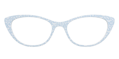 The Something Blue Scallop Lace