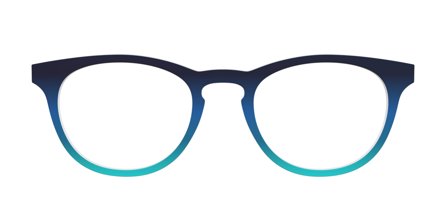 The Royal Blue to Seafoam Gradient