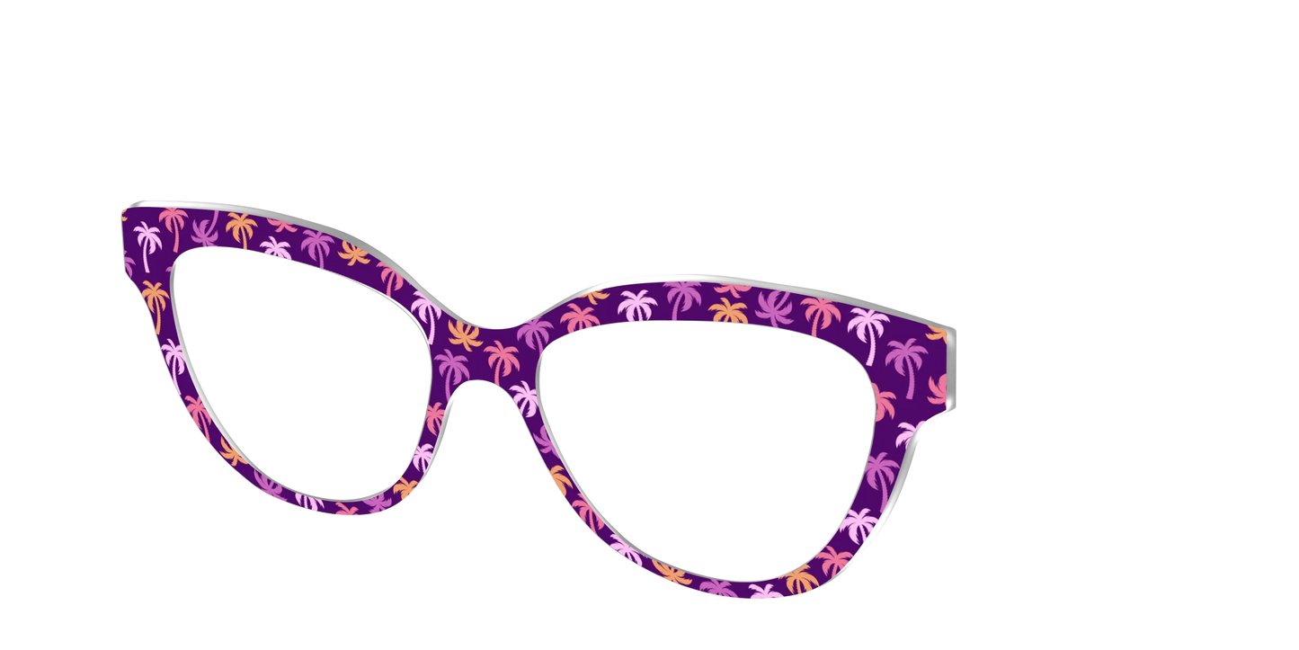 The Violet Palm Trees