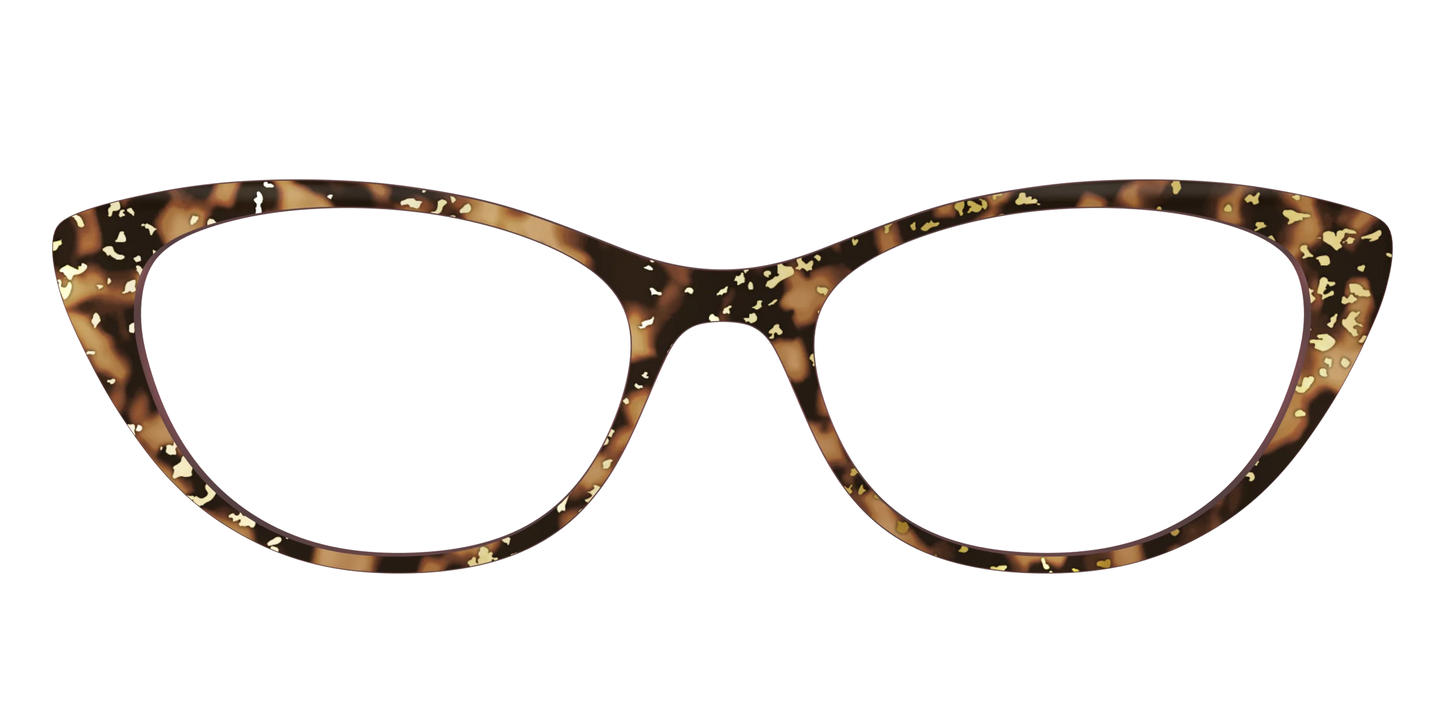 The Sandalwood Tortoise with Gold Foil