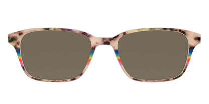 The Polarized Prism Split Tortoise Sun Top