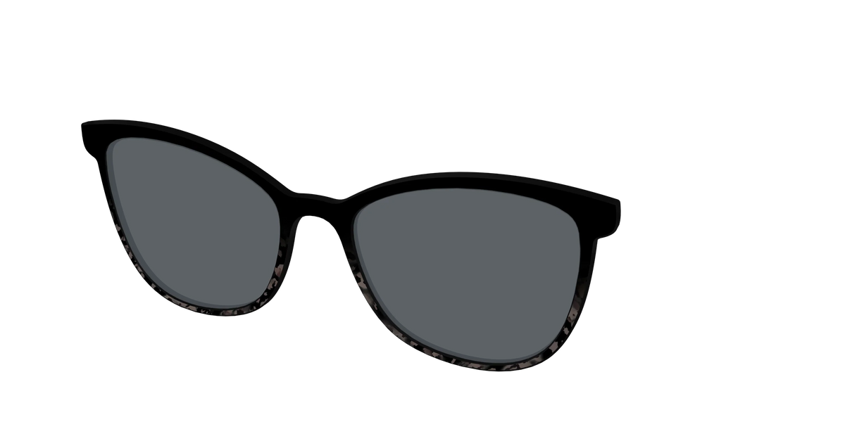 The Polarized Shaded Tortoise Sun Top