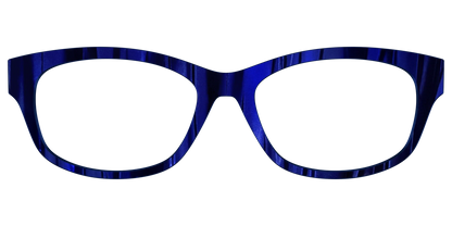 The Indigo Moire Stripes