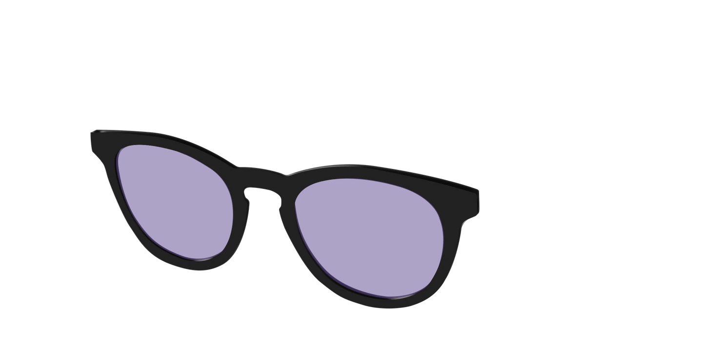 The Black With Celestial Purple Lens